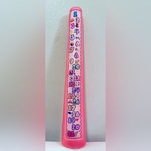 Vintage pillar birthdays candle